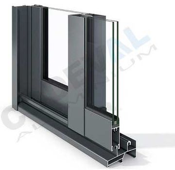 Puertas y Automatismos de la Cruz ventana corte recto