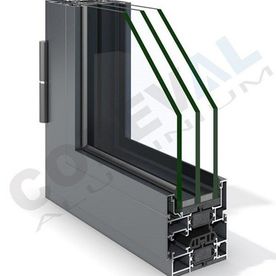 Puertas y Automatismos de la Cruz ventana practicable styl75